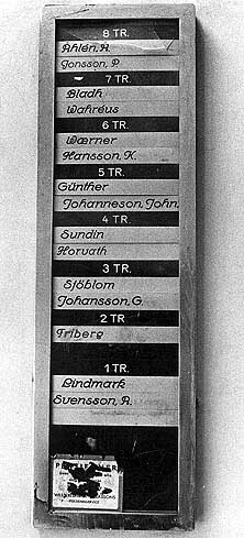 Trappskylten på Rindögatan