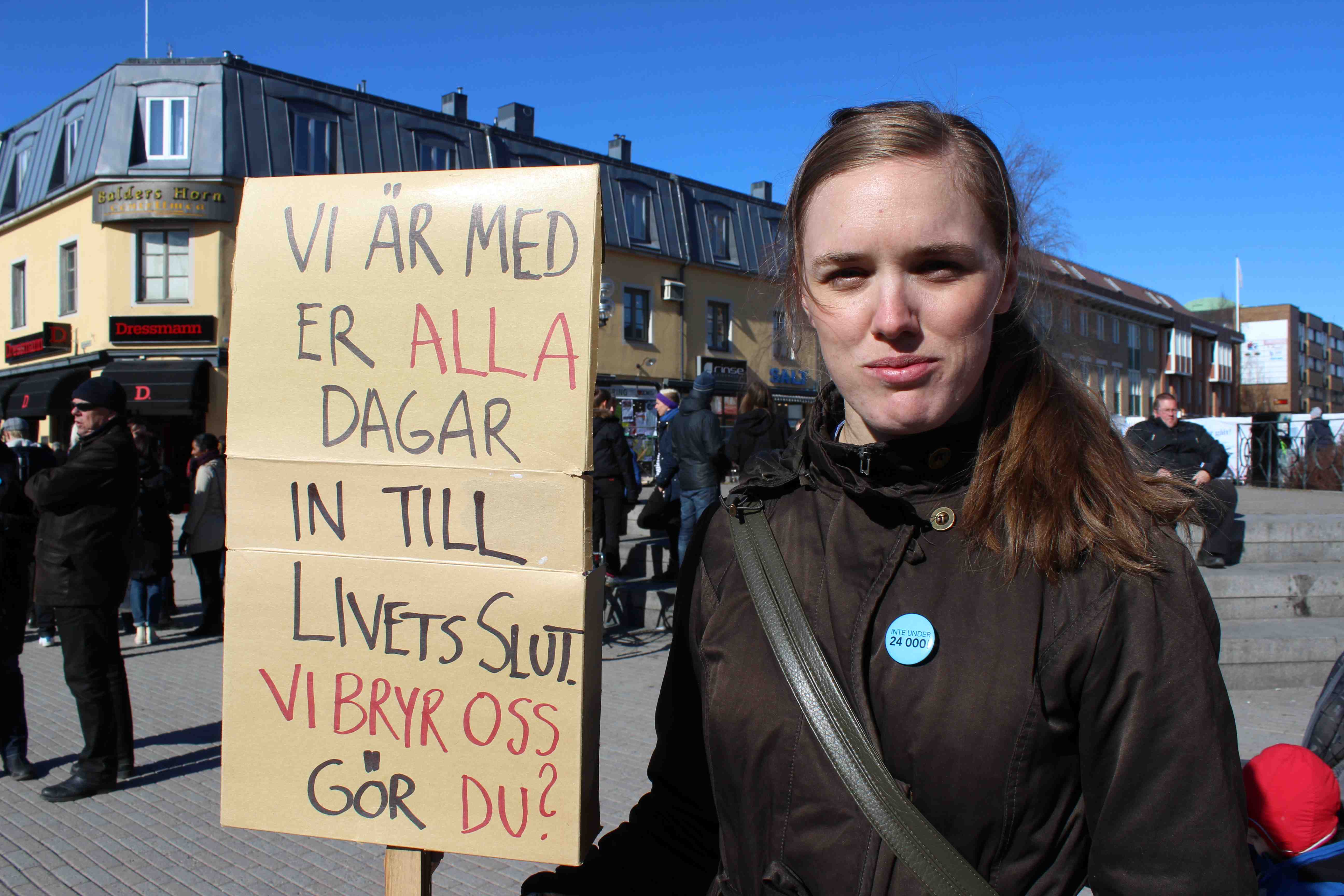 Malin Lundman sjuksköterskeelev 