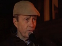 Stefan Lindgren talar på Mynttorget 2011